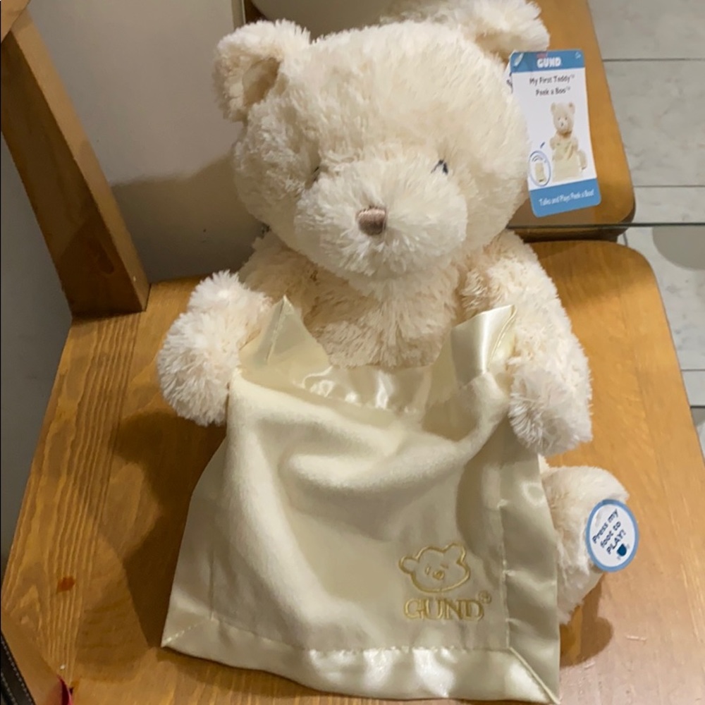 NWT Peak a Boo Bear (talks and plays)